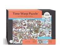 Time Warp Puzzle Series 2 - Sunrise to Sunset Hidden Scene | 1000 Piece Jigsaw Puzzle for Adults | Discover a Story That Transforms as You Build | Giftable Magic Puzzle Art (Spirits of The Aurora)