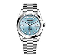 TIME WARRIOR Men’s Automatic Mechanical Wristwatch 30 M Dive Watch Stainless Steel, BLUE, Mechanical,Dive Watch