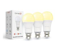 Time2 Ella 2 WiFi Smart Light Bulb with Biorhythm Lighting, 9W B22 Bayonet LED Bulb with Smartphone Control Schedule and Timer, Dimmable Smart Bulbs Compatible with Alexa and Google Home (Pack of 3)