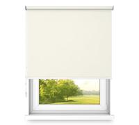 Time4Blinds Free-hanging roller blind, wall or ceiling mounting, large size, fi 32, steel mount, semi-blackout, Cream color, 1200x2400mm