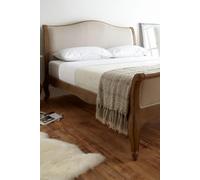 Time4sleep Amelia Oak High Foot End - Bed Frame in Light Oak | Size: King Time4sleep Light Oak King