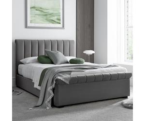Time4Sleep Ascot Double Side Lift Ottoman Bed - Grey