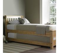 Time4Sleep Atlantis Single Guest Bed with Trundle - Oak