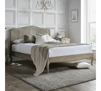 Time4Sleep Camille Double Bed Frame - Oak