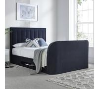 Time4Sleep Santorini Double Side Lift Ottoman TV Bed - Blue