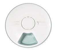 Timed Auto Pet Feeder 6-meal Abs Green Space-saving