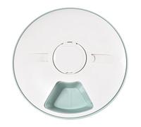 Timed Automatic Pet Feeder 6-meal Abs Green Detachable