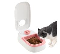 Timed Dog Food Dispenser - Double Meal Separation Pet Bowl, Timed Smart Pet Feeder | Automatic Spar Bowls