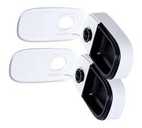 Timed Feeder with Two Sections for Various Tastes Quick Setup in Moments Dishwasher Safe Bowls Dispenser