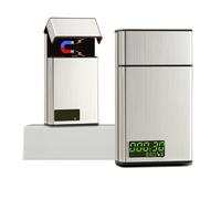 Timed Lock Box - Time Locking Small Container with 999 Hours LCD Display - Portable Locking Box with Timer Lock for Storage - Break Bad Habits - Credit card, Cash, Key,Medication