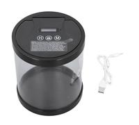 Timed Lock Box with Timer Large Capacity Transparent LCD Display Automatic Unlocking Time Locking Container for Cell Phone Snacks Storage