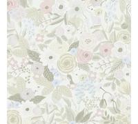 Timeet 44x1000cm Self Adhesive Wallpaper Floral Peel and Stick Wallpaper Colorful Sticky Back Wallpaper Vinyl Film Contact Paper for Bedroom Living Room Kitchen Wall Cabinet