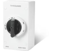 Timeguard IS2N-16DC Weathersafe DC Rotary Isolator Switch 2 pole 16v