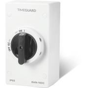 Timeguard IS4N-16DC Weathersafe DC Rotary Isolator Switch 4 pole 16v