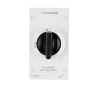 Timeguard Is4N-25Dc Ip66 Dc Rotary Isolator Switch - 4 Pole 25A