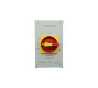 Timeguard IS4N-40ACGY Weathersafe IP66 AC Rotary Isolator Switch 4 Pole 40A