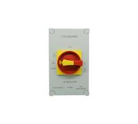 Timeguard IS4N-63ACGY Weathersafe IP66 AC Rotary Isolator Switch 4 Pole 63A