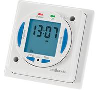 Timeguard NTT04 7 Day Digital Time Switch, General Purpose Timer with Voltage Free Contacts, 16A 3.68kW, 1 & 2 Hour Boost, 4 ON/OFF Per Day, Battery Backup, Automatic BST Clock Change, White