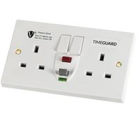 Timeguard RCD06WPVN RCD Twin Gang White SS Passive
