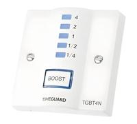 Timeguard TGBT4 Electronic Boost Timer, 3 kW - White by Timeguard