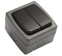 Timeguard TGVL02 Twin Gang 2-Way Switch (SP)