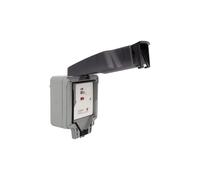 Timeguard TW1460P Weathersafe IP66 Single Gang 13A Unswitched Spur with Passive RCD