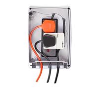 TimeGuard WEATHERPROOF IP66 OUTDOOR CCTV 2 WAY GANG SOCKET BOX