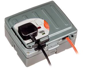 Timeguard WXT204NP 2 Gang IP66 RCD Socket Passive