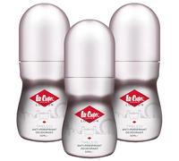 (Timeless) 3 x 50ml Lee Cooper Anti-perspirant Roll On Deodorant