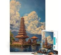 Timeless Bali 1000 Pieces Jigsaw Puzzles for Adults Smart Game Stress Release Pattern Assembly Xmas Surprise 50x75cm