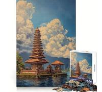 Timeless Bali 1000 Pieces Jigsaw Puzzles for Adults Smart Game Stress Release Pattern Assembly Xmas Surprise 50x75cm