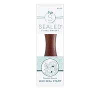 Spellbinders Timeless Blooms Wax Seal Stamp from The Pressed Posies Collection, ONE