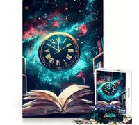 Timeless Book Galaxy Hard Jigsaw Puzzle for Adults 1000 Pieces Boost Recall Calm Escape Tight Edge 50x75cm