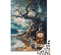 Timeless Coastal Still Life 1000-Piece Puzzle for Adults, 70x50cm/1000pcs; White Pieces with A Smooth Surface; Shared Family Time Around The Table