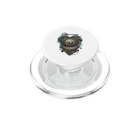Timeless Curse Steampunk Werewolf Heart Clockwork Key PopSockets PopGrip for MagSafe