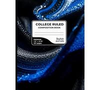 Timeless Echoes | Unruled Writing Notebook 7.5” x 9.75” | Inspire, Create & Dream Freely