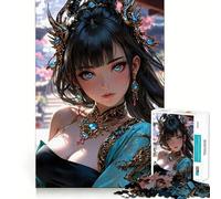 Timeless Elegance Adults Puzzles 1000 Piece Jigsaws Brain Teaser Home Pastime Image Assembly Memorable Gift 38x26cm