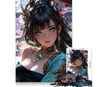 Timeless Elegance Jigsaw Puzzle for Adults 1000 Pieces Smart Game Tension Relief Pattern Assembly Heartfelt Gift 38x52cm