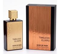 Timeless Elixirs Noir de Man Luxury Arabic Perfume for Men 100ml EDT - Long Lasting Woody Spicy Men's Cologne & Aftershave Scent - Ideal Grooming Mens Fragrance Gift Set for Him.