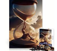 Timeless Future in Desert 1000 Pieces Jigsaw Puzzles for Teenagers Mind Skill Toy Leisure Fun Design Assembly Elegant Gift 38x26cm