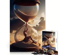Timeless Future in Desert Adults Puzzles 1000 Piece Jigsaws Brain Teaser Home Pastime Image Assembly Memorable Gift 38x52cm