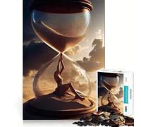 Timeless Future in Desert Adults Puzzles 1000 Piece Jigsaws Brain Teaser Home Pastime Image Assembly Memorable Gift 38x52cm