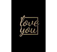 Timeless Love Valentine's Notebook: A Sophisticated Black and Gold Journal for February 14th