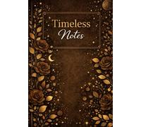 Timeless Notes: Elegant 121-Page Notebook for Writing, Journaling, and Reflection -The version in chocolate brown.