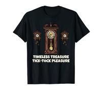 Timeless Treasure, Tick-tock Pleasure Antique Clock T-Shirt