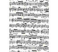 Timeless Treasures Fat Quarter Sheet Music 100% Cotton Quilting Fabric Blk-Wht