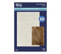 Timeless Trees Bark 3D Embossing Folder by Simon Hurley
