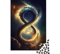 Timeless Universe Infinity Adult 1000-Piece Jigsaw Puzzle, 70x50cm/1000pcs; Low-dust White Cardboard Pieces; Easy to Revisit Throughout The Week