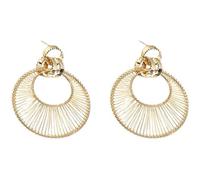 Timeless Vintage Elegance - Premium Alloy Statement Earrings | Unique Intricate Design, Versatile for Parties