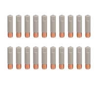 TimelyDu Mig Welder Tips 20-Pack Welding Tips with Non-Stick Coating; .035” Ø0.9mm ceramic welding tips for Mig Welding Gun Welding Torch MIG Gun Replacement,Welding Accessories, Copper (0.035")